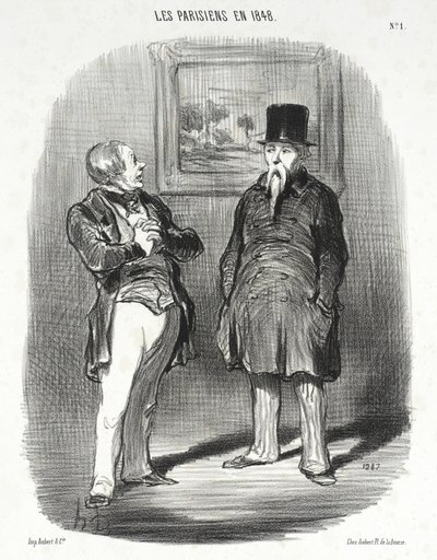 Ale... Nepoznal jsem tě... od Honoré Daumier