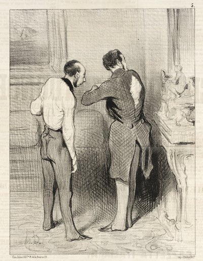 Tvůj kabát se mi líbí, půjčím si ho... od Honoré Daumier