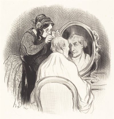Příliš mladý gentleman od Honoré Daumier