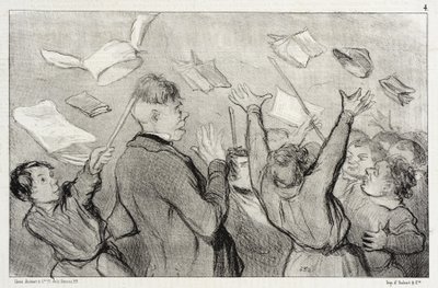Vzpoura od Honoré Daumier