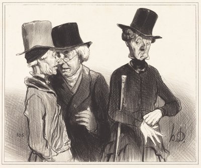 Vida! Ty ses stal rentiérem, já lékařem, on... od Honoré Daumier