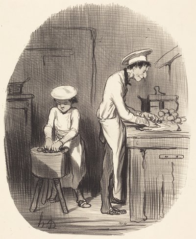 Vidíš, chlapče, mýlíš se... od Honoré Daumier