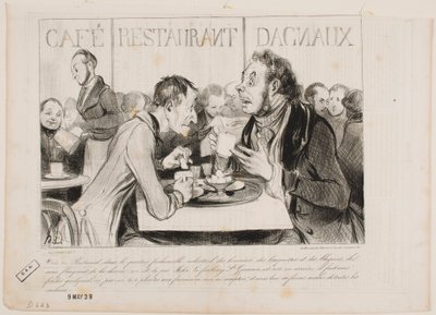 Vidíš, Bertrande, v této módní čtvrti průmyslníků... od Honoré Daumier