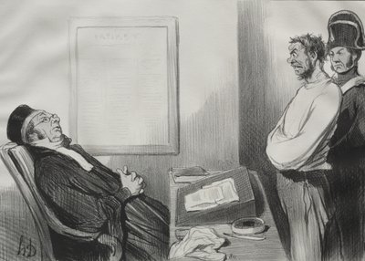 Měl jsi hlad...to není důvod... od Honoré Daumier