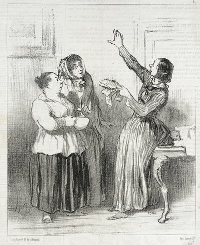 ...čím je dnes žena ve společnosti... od Honoré Daumier