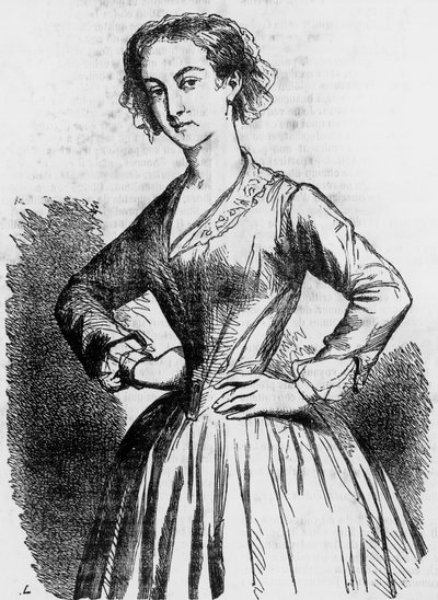 Ilustrace z Cousin Bette (La cousine Bette) od Honore de Balzac (1799-1850), francouzské vydání od Honore de Balzac