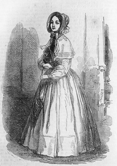 Julie Mercadet, ilustrace z Good Businessman (Le Faiseur) od Honore de Balzac (1799-1850), francouzské vydání od Honore de Balzac