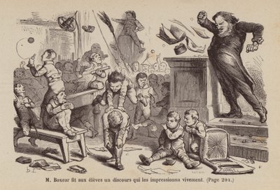 Ilustrace k filmu Un Bon Petit Diable (rytina) od Horace (after) Castelli