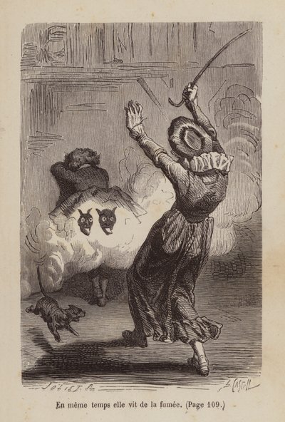 Ilustrace k filmu Un Bon Petit Diable (rytina) od Horace (after) Castelli