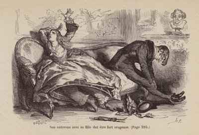 Ilustrace k filmu Un Bon Petit Diable (rytina) od Horace (after) Castelli