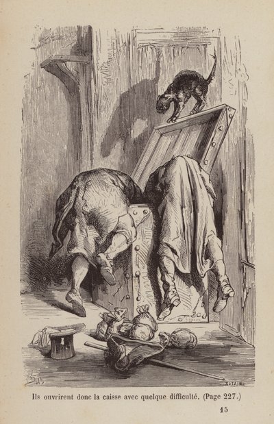 Ilustrace k filmu Un Bon Petit Diable (rytina) od Horace (after) Castelli