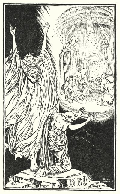 Císařova vize (litografie) od Horace J. Knowles