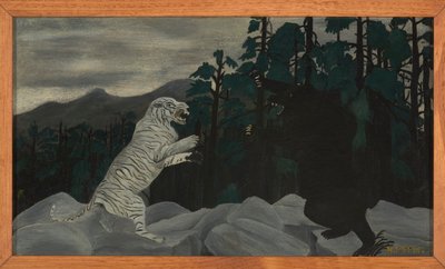 Modrý tygr od Horace Pippin