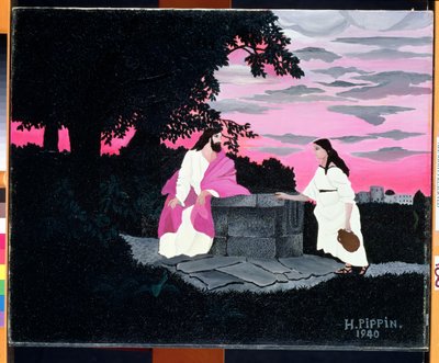 Žena ze Samaří od Horace Pippin