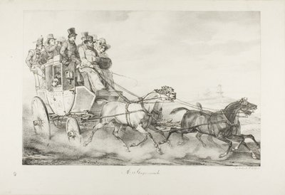 Dostavník od Emile Jean Horace Vernet