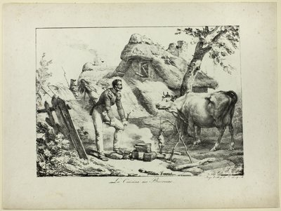 Kuchyně Bivouac od Horace Vernet