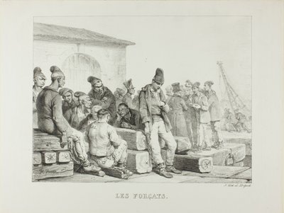 Odsouzení od Emile Jean Horace Vernet