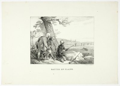 Snadno poražen od Emile Jean Horace Vernet