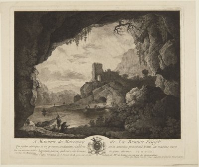 Rybaření za měsíčního svitu od Horace Vernet