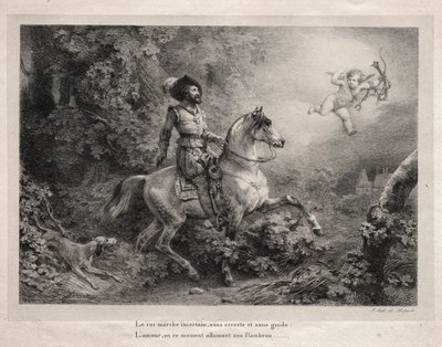 Jindřich IV., král Francie od Emile Jean Horace Vernet
