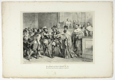 Jde do Sixteen a žádá o žehličky... od Horace Vernet