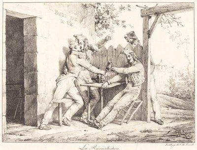 La Reconciliation od Emile Jean Horace Vernet
