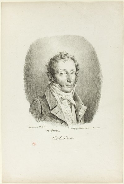 Portrét Carle Verneta od Emile Jean Horace Vernet