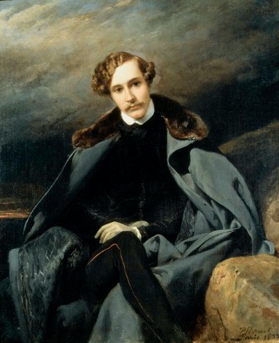 Portrét prince Alexandra Ivanoviče Barjatinského 1815-1879, 1837. od Emile Jean Horace Vernet