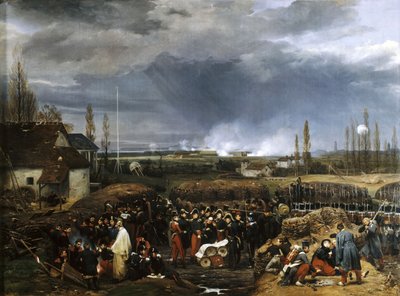 Obléhání antverpské citadely, 22. prosince 1832 od Horace Vernet