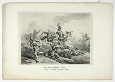 BOURBON se vrhne na tohoto hrdého nepřítele... od Horace Vernet