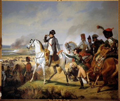 Bitva u Wagramu 6. července od Emile Jean Horace Vernet