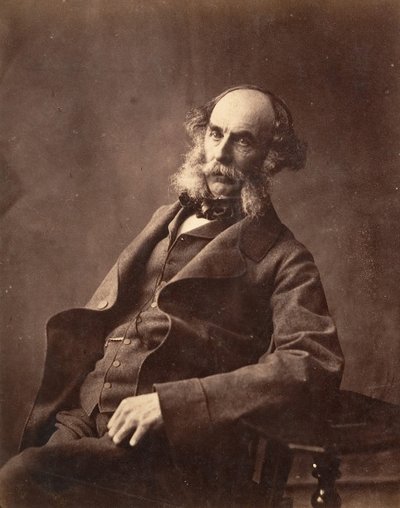 Portrét sedícího gentlemana, ca. 1856-59. od Horatio Ross