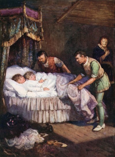 Vražda princů ve věži (barva lito) od Howard Davie