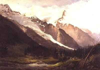 Poblíž Chamonix od Howard Gull Stormont