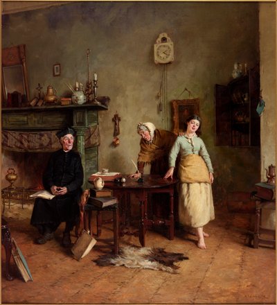 Zcestovalá dcera, 1878 od Howard Helmick
