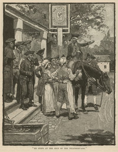 Zastaví se u Znamení korouhvičky od Howard Pyle