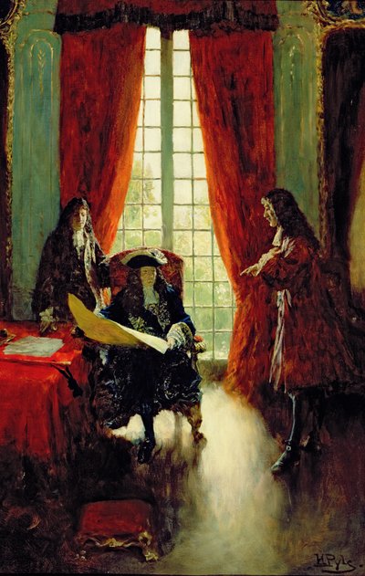 La Salle Petitions the King for Permission to Exploring the Mississippi, from 