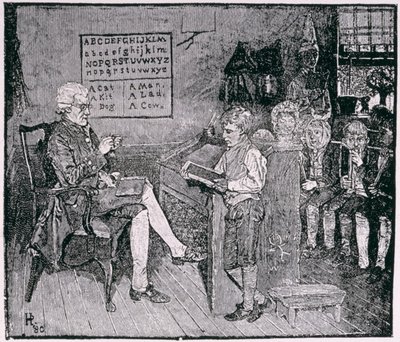 Old-Time School v Pensylvánii, z Harper