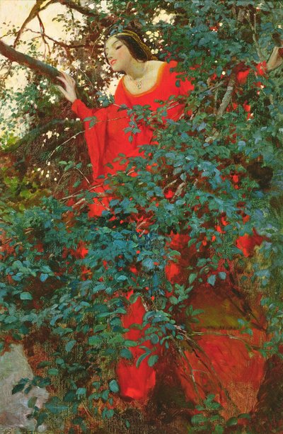 A tak ho na okamžik uviděla z filmu „The Fox Brush“ od Jamese Branche Cabella (1879-1958), publikovaného v Harper