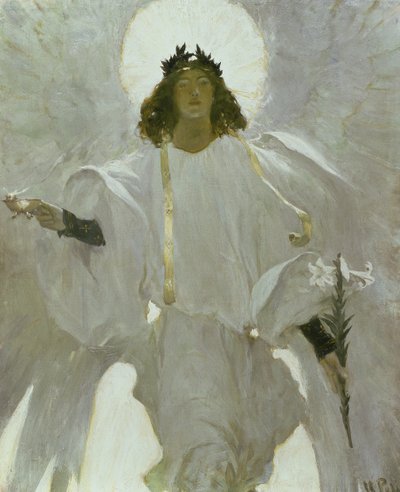 Proč hledat živého mezi mrtvými?, 1905 od Howard Pyle