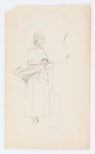 Bez názvu (Květinová dívka) od Howard Russell Butler