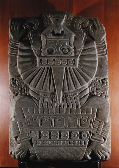 Tlaltecuhtli, po klasickém období (900-1521) (kámen) od Huaxtec Huaxtec