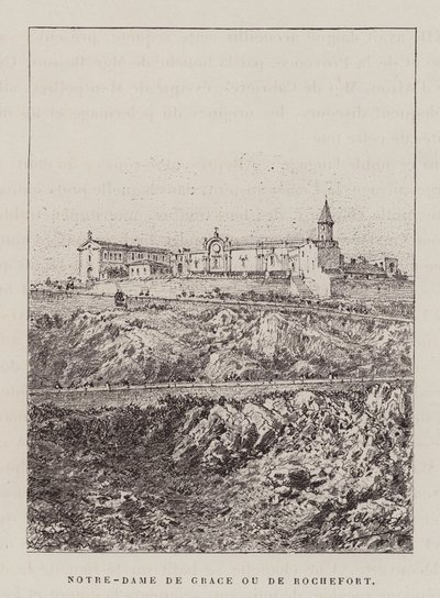 Notre-Dame De Grace Ou De Rochefort (rytina) od Hubert Clerget