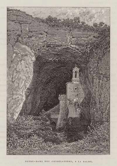 Notre-Dame Des Consolations, A La Balme (rytina) od Hubert Clerget