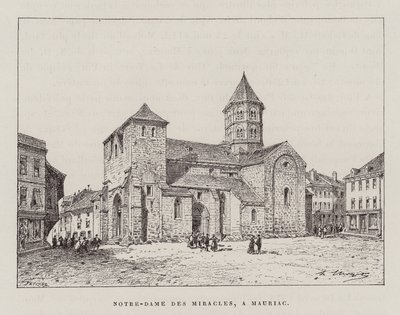 Notre-Dame Des Miracles, A Mauriac (rytina) od Hubert Clerget
