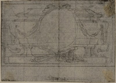 Studie pro En Tête Vignette v Tacitově díle "Tiberius aneb Prvních šest knih letopisů", kniha IV od Hubert Francois Gravelot