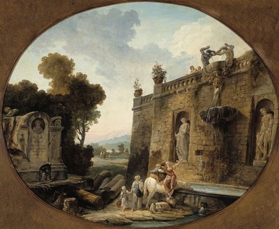 Napajedlo od Hubert Robert