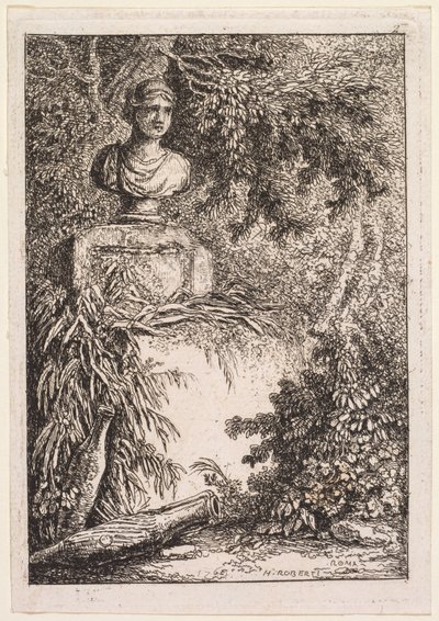 The Evenings of Rome: The Bust od Hubert Robert