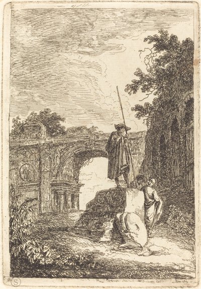 Vítězný oblouk od Hubert Robert