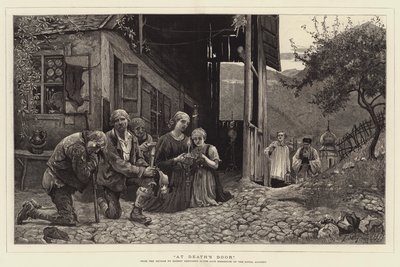 U dveří smrti od Hubert von Herkomer